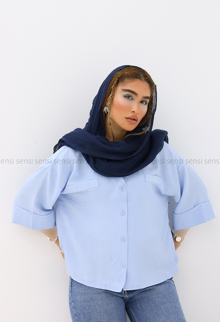 شومیز یقه انگلیسی صوفیا کد1006173